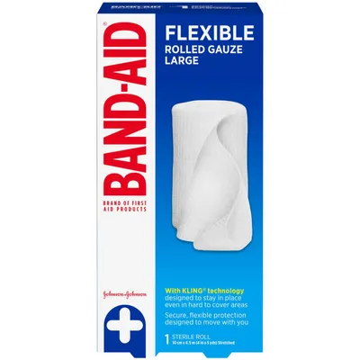Rolled First Aid Gauze, 10 Centimetres by 4.5 Metres