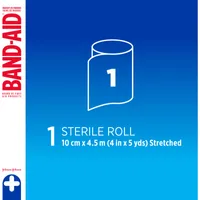 Rolled First Aid Gauze, 10 Centimetres by 4.5 Metres