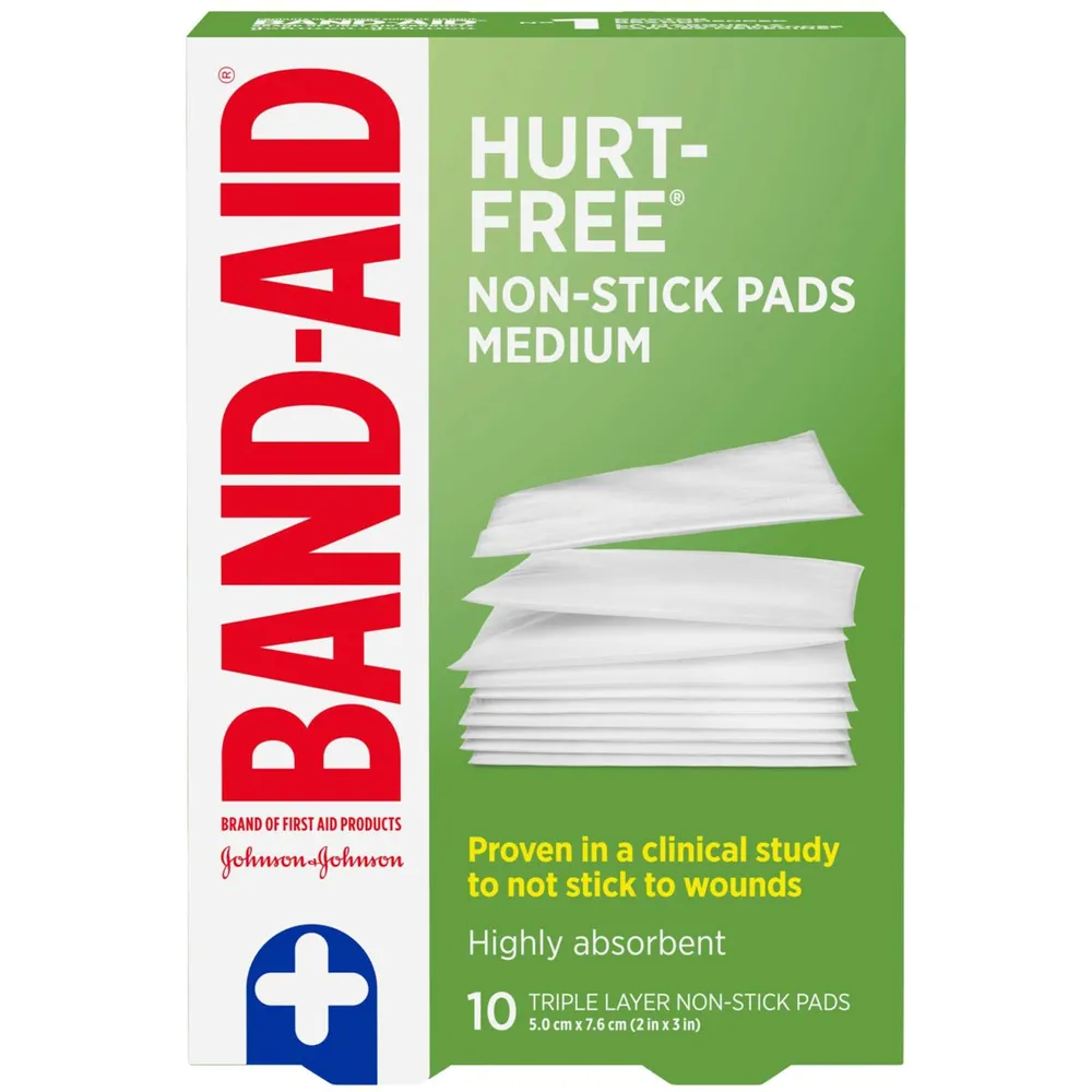 Band-Aid Cushion Care Gauze Pads Small (2 Inch x 2 Inch)