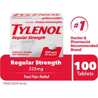 Regular Strength Pain Relief Acetaminophen 325mg