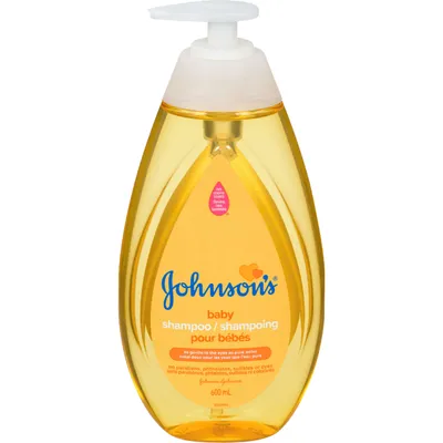 Johnson's Baby Shampoo, Paraben and Tear Free and Mild 600mL