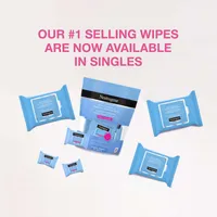 All-in-One Makeup Removing Cleansing Wipe, Waterproof Mascara Removal, Plant Based Biodegradable Wipes