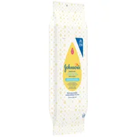 Johnson's Baby Cleansing Wipes, Sensitive Head-to-Toe Cloths, 15 cloths