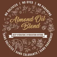 Almond Oil Blend Shampoo for Deep Hydration