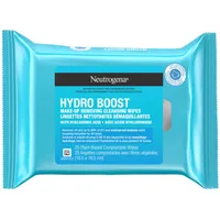 HydroBoost Facial Cleansing Makeup Remover Wipes with Hyaluronic Acid, compostable wipes made with 100% plant-based fibers