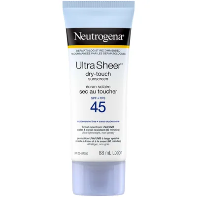 Sunscreen Lightweight dry-touch, SPF 45