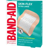 Band-Aid Skin-Flex Adhesive Bandages, Extra Large, 7 ea