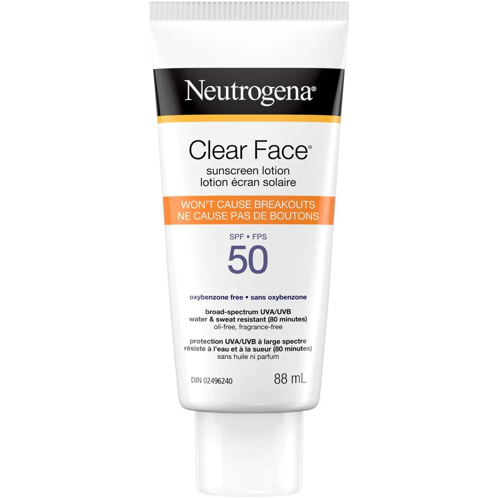 Clear Face Sunscreen SPF 50