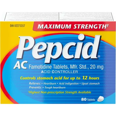 AC Maximum Strength All-Day Acid Indigestion Medicine, 80 ea