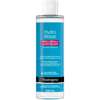 Hydro Boost Micellar Water Face and Eye Cleanser