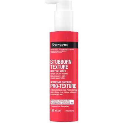 Stubborn Texture Daily Facial Cleanser