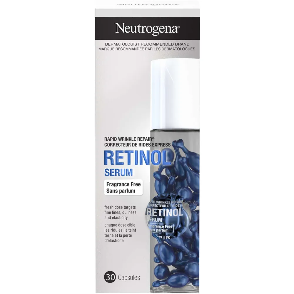 Rapid Wrinkle Repair Retinol Serum Capsules