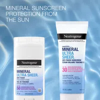 Mineral Ultra sheer dry-Touch Sunscreen Lotion Spf 30