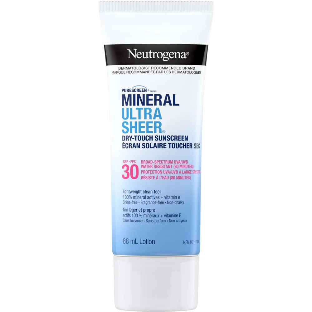Mineral Ultra sheer dry-Touch Sunscreen Lotion Spf 30