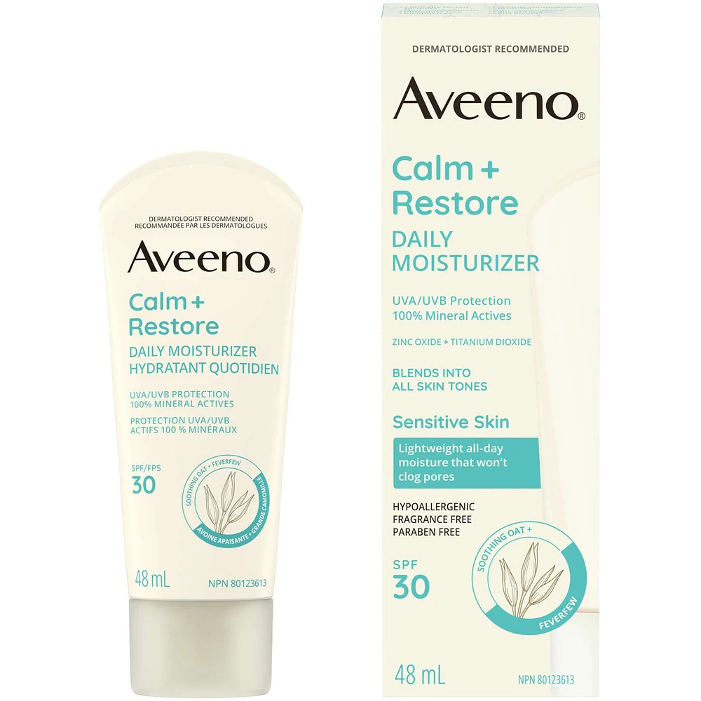 Calm Restore Daily Face Moisturizer SPF 30