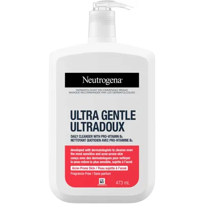 Ultra Gentle Cleanser with Vitamin B5 - Acne Prone & Sensitive Skin