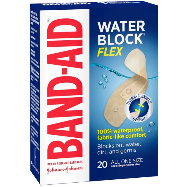 Band-Aid Bandages, Flexible Fabric, Extra Large « Discount Drug Mart