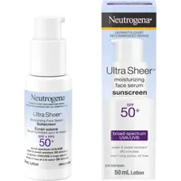 Ultra Sheer Moisturizing Face Serum sunscreen  SPF 50ml