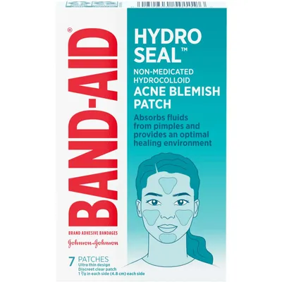 Hydro Seal Acne Blemish Patch - Hydrocolloid Pimple Patches, Face Pimple Spot Care
