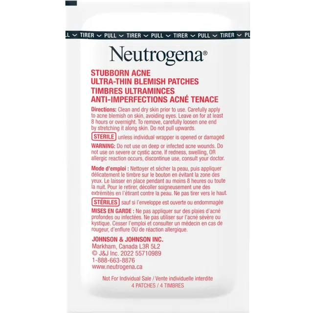 Neutrogena Stubborn Acne Ultra-Thin Blemish Patches