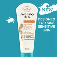 Kids Face & Body Gel Cream For Sensitive Skin