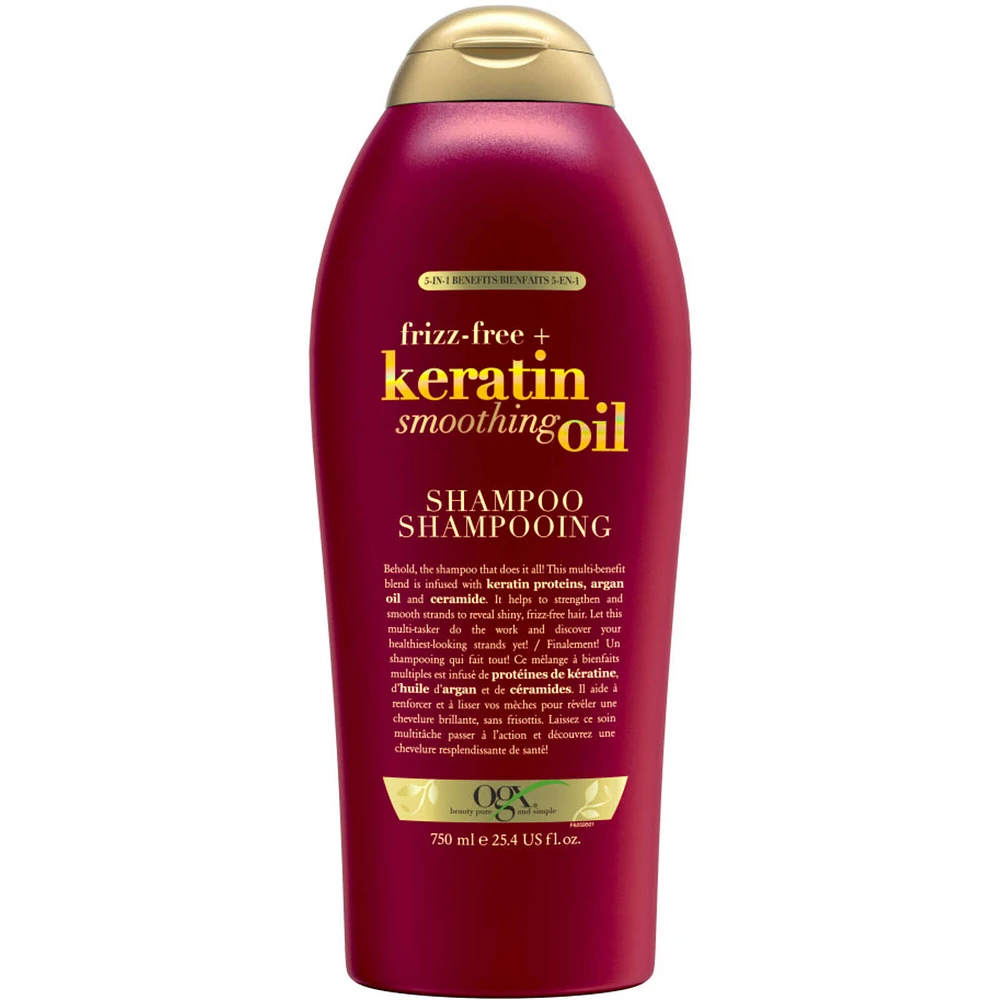 Keratin Smoothing Oil Shampoo