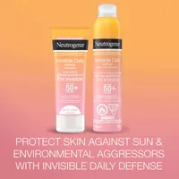 Invisible Daily Defense fragrance free Sunscreen Lotion Spf 50+