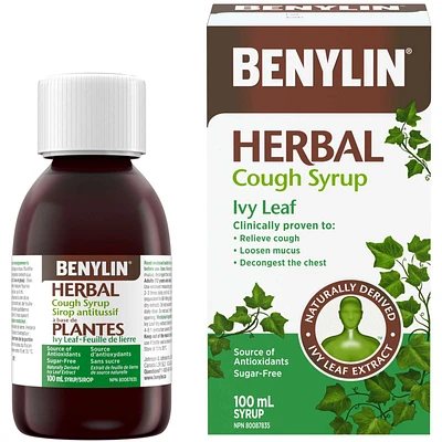 Herbal Cough Syrup, Ivy Leaf