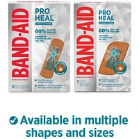 Pro Heal Adhesive Bandages, Large, All One Size