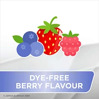 Children's Medicine for Fever & Pain, Dye-Free Berry Liquid, Value Pack