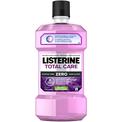 Listerine Total Care Zero Mouthwash, Alcohol Free 1L