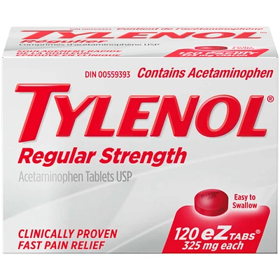 Regular Strength Pain Relief Acetaminophen 325mg EZTabs