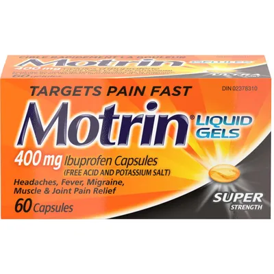Super Strength Pain Relief Ibuprofen 400mg