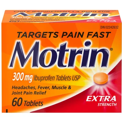 Extra Strength Pain Relief Ibuprofen 300mg, Tablets