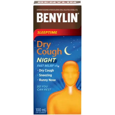 Regular Strength Dry Cough Relief Night Syrup