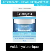 Hydro Boost Facial Gel Cream with Hyaluronic Acid, For Extra Dry Skin