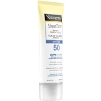 Body Sunscreen SPF 50, Sheer Zinc Mineral Sunscreen