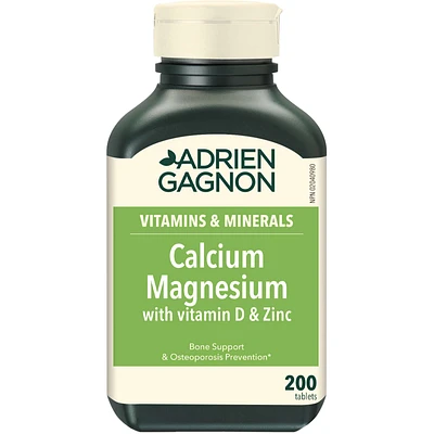 Calcium Magnesium + Vitamin D And Zinc