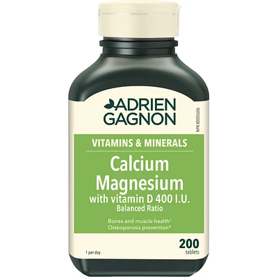 Calcium Magnesium Balanced Ratio + Vitamin D