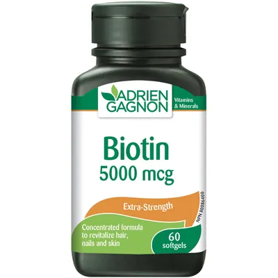 Biotin 5000 mcg (60 sgel)