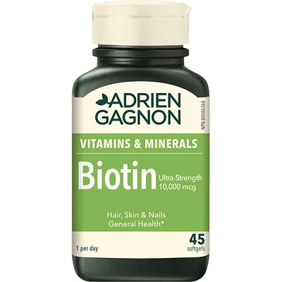 Biotin 10000 mcg (45 sgel)