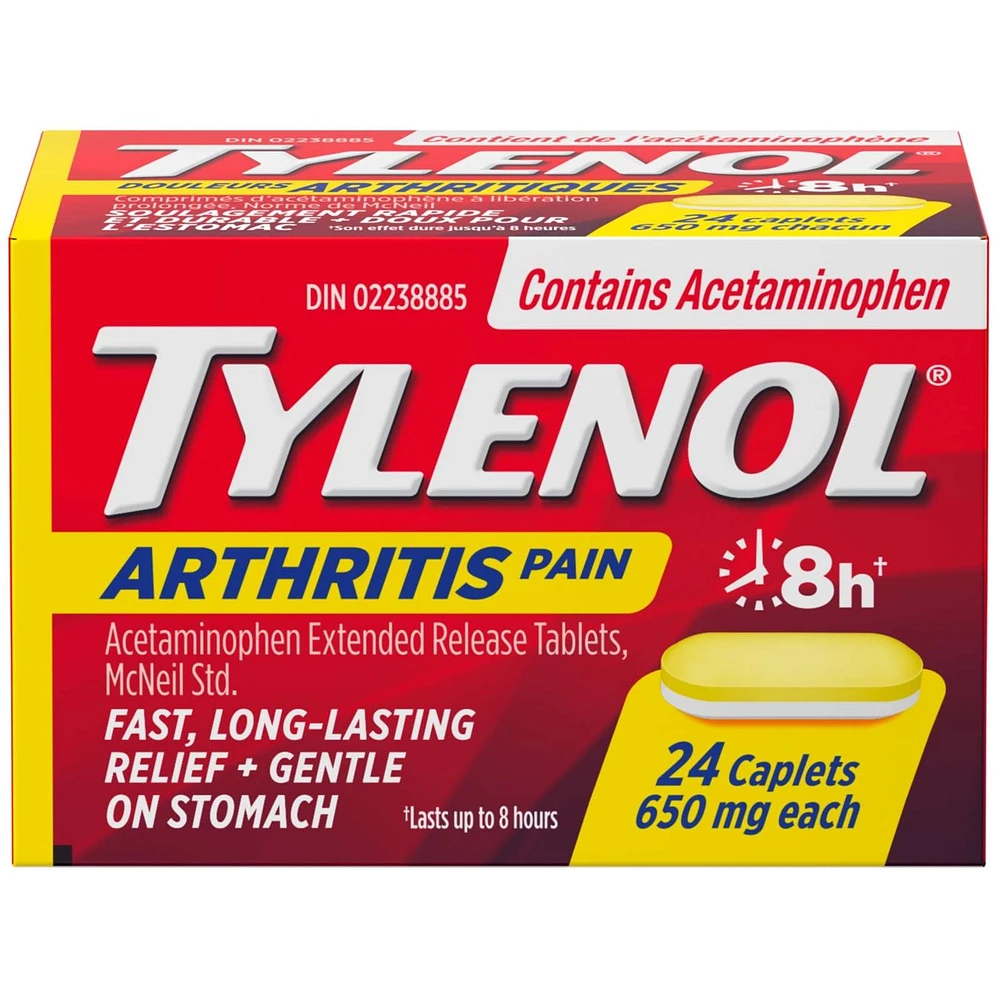 Arthritis Pain Relief Acetaminophen 650mg