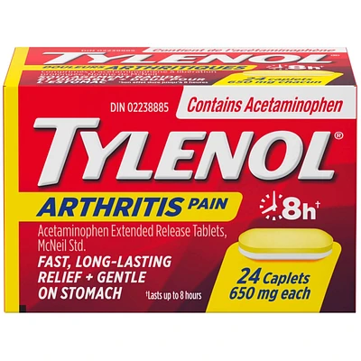 Arthritis Pain Relief Acetaminophen 650mg