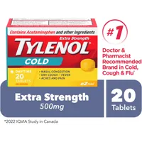 Extra Strength Cold Relief Day Acetaminophen 500mg EZTabs