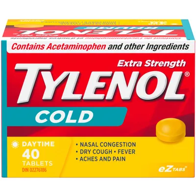 Extra Strength Cold Relief Daytime, EZTabs