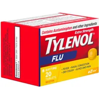 Extra Strength Flu Relief Daytime Acetaminophen 500mg
