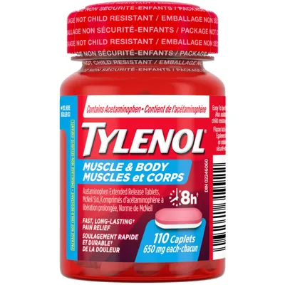 Muscle Aches & Body Pain Relief Acetaminophen