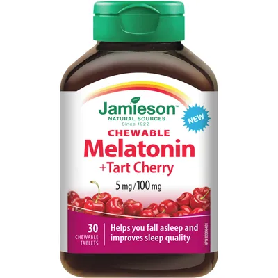 Chewable Melatonin + Tart Cherry
