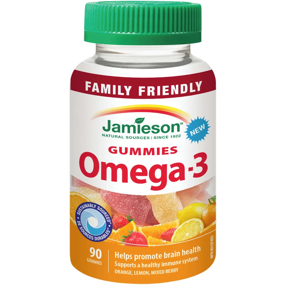 Jamieson Family Friendly Omega-3 Gummies