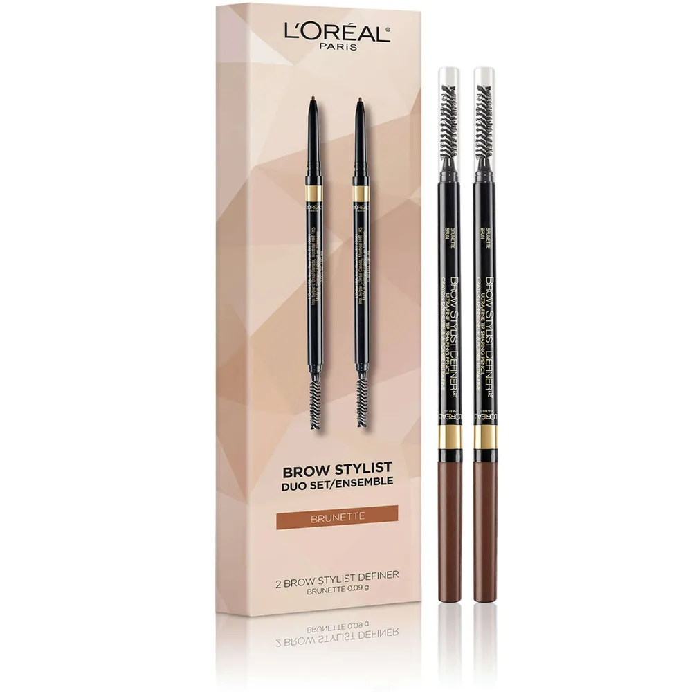 Eyebrow Pencil Brow Stylist Definer, Duo Kit